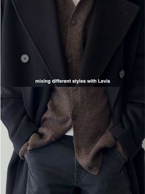 The perfect mix of edge and refined @Levi’s #LevisPartner #outfitinspo #juxtaposition 