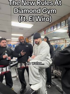 New rules at Diamond Gym featuring Pop aka El Wiro #gym #motivation 