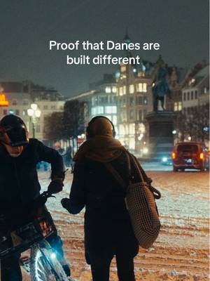 Yeah - the hikes come out no matter what. #denmark #snowstorm #copenhagen