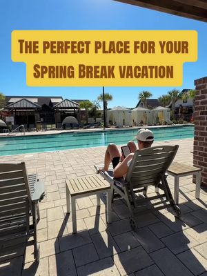Spend your Spring Break at Sun Outdoors Myrtle Beach! ☀️ This premiere glamping resort is located just outside of Myrtle Beach with multiple ways to stay, from tiny home cottages to RV sites. What makes this the ideal resort for Spring Break? ✔️ Family-friendly and fun for all ages ✔️ On site dining options for food and drinks  ✔️ Conveniently located less than 30 minutes from Myrtle Beach ✔️ Modern vacation cottages & spacious full-hookup RV sites with concrete pads ✔️ Resort amenities like swimming pools, pickleball, mini golf, arcade games, planned activities, a lazy river and more. Don't miss out on the fun! Book your Spring Break vacation today. 📍@Sun Outdoors MB in Conway, South Carolina #SunOutdoors #Glamping #SpringBreak2026