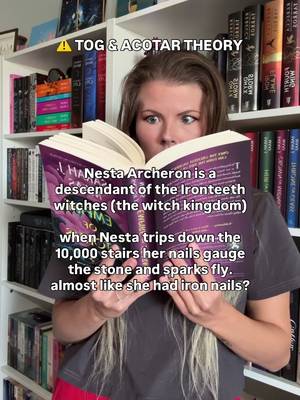 what do we think!? is Nesta an Ironteeth witch??? maybe asterin's baby 👀🤔 #acotar #fantasybooks #sjm #nestaarcheron #throneofglass    