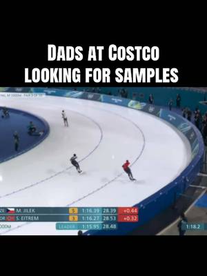 And by dads at @Costco Wholesale I mean me. I’m dad.  Just over two weeks after setting a new world record in the men’s 5000 metres, Norwegian Sander Eitrem breaks the Olympic record to  claim gold in 6:03.95 on Sunday, 8 February, at the Olympic Winter Games Milano Cortina 2026. #olympics #speedskating #costco #executivemember #jonathanburns