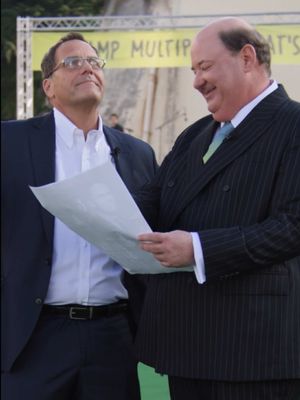 After months of searching for @Brian Baumgartner, our pal Andy realized he was really searching for himself.  Turns out the buck doesn’t stop here… it starts here. 