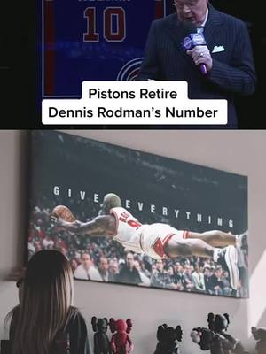 The official Dennis Rodman wall art collection. #wallart #canvasart #art #motivationalart #officeart 