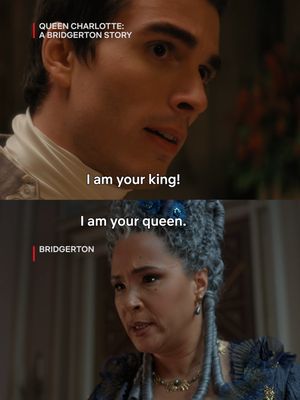 This parallel got me 🥺 #Bridgerton #QueenCharlotte #WhatToWatch