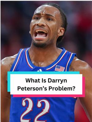 Darryn Peterson is sitting out against Arizona with flu like symptoms. #collegebasketball #kansas #jayhawks #big12 #cbb 