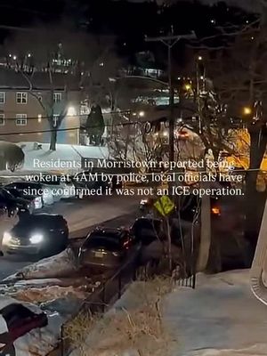 What we know👇 Officials say a law enforcement operation on Flagler Street in Morristown early Sunday morning was not an ICE operation and posed no danger to the public. A spokesperson for the Morris County Prosecutor’s Office said Monday that the activity was not related to immigration and referred further questions to the federal Drug Enforcement Administration. Calls to the DEA’s Newark office were not returned. Residents reported being woken around 4:15 a.m. by multiple agencies converging on the street with guns drawn. Video from the scene appears to show a man being detained, and radio traffic suggested a woman may also have been taken into custody. Police from Morristown, the Morris County Sheriff’s Office, New Jersey State Police and agents wearing DEA jackets were seen at the scene. - Follow for more local news  + events in Morristown  #morriscounty #morriscountynj #njnews #northjerseynews #morristownnj 