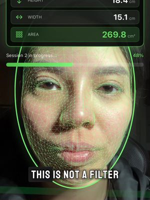 Check out the Rena app #renka #mobileapp #face #facemeasuring 