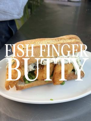 Fish finger butty #chef #Recipe #homecooking 