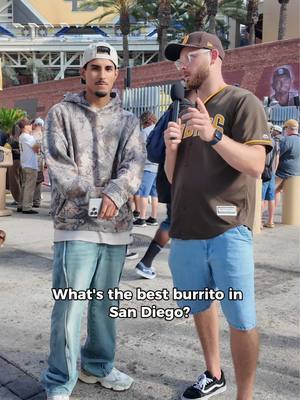 Best burrito in San Diego? #sandiego #streetinterview #manonthestreet 