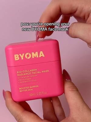 the 20 minute face mask everyone’s talking about 👀 Available now 🇺🇸 @target @Ulta Beauty @Amazon Beauty  🇬🇧 @Boots UK @SPACE NK @Sephora UK  #byoma #byomafacemask #skincare 