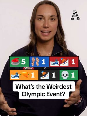We asked Olympians: What is the weirdest Olympic event? #olympics #milan #winterolympics #curling #skiing