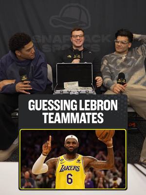 Guessing Former LeBron Teammates w/ Kyle Hamilton and Puka Nacua 🏀 #trivia #sportstrivia #NBA #lebron #lebronjames #lakersbasketball #heat #cavaliers #snapbacksports