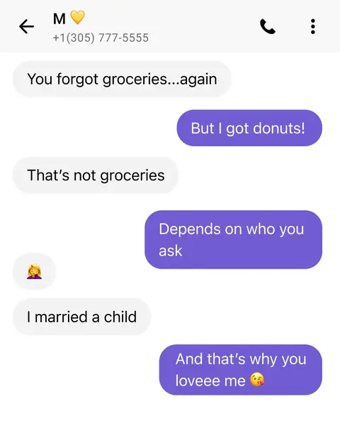 Valentine’s Day Giveaway: Win $100 to spend on you and your valentine 💕 🚨 How to enter 🚨 1. Follow TextNow on Instagram, TikTok, and YouTube. 2. Watch for “text screenshots” of famous duos. 3. Comment with who you believe is texting in the screenshot. 4. Check all three apps (Instagram, TikTok, YouTube), these messages will appear multiple times a day. 5. Return daily for more chances to win! No purchase necessary. Deadline for entry: February 13th, 11:59pm EST. Prize pool consists of 10 reward gift cards valued at $100 each. Entrants must be 18+, US only (Rhode Island, excluded). Odds of winning depend on number of entrants. This contest is in no way sponsored, endorsed or administered by, or associated with Instagram, TikTok and YouTube.