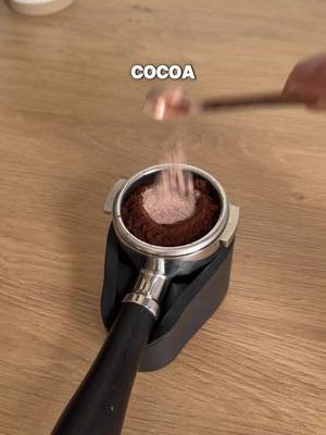 What happens if you add hot cocoa to an espresso shot? 