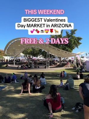 FREE two day outdoor market in Scottsdale Feb 14-15th 💕 this is the @Merchantile Market #arizona