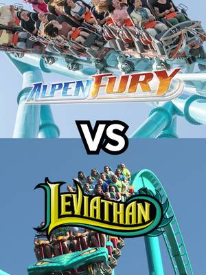 Alright, let’s settle this... are you Team AlpenFury or Team Leviathan? 🎢🔥 Drop your pick in the comments and get ready to ride starting Opening Day, May 3.💙 🧡 #CanadasWonderland #RollerCoasterTok #TorontoTok #ThingsToDoInToronto #ThrillRide #POV #AlpenFury #Leviathan #FYP