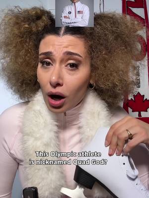 It’s always a show with Ilia Malinin ⛸️ #milanocortina2026 #olympics #iliamalinin 