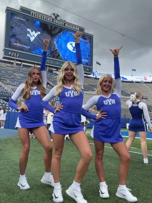 Super Bowl Sunday made us miss Saturdays like this  #byucougarettes #collegedanceteam #nationalchampions #fyp #byufootball  @claragarner @haileykbay @gracie nakken 