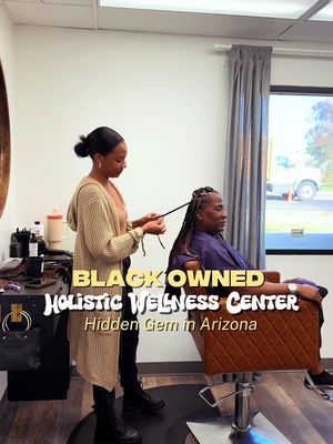 planned a wellness day… and ended up finding one of my new favorite hidden gems in Phoenix. ✨ Sozo Healing House is a Black-owned holistic wellness center that brings everything together in one space and I mean EVERYTHING! #arizona #phoenix #blackownedbusinesses 