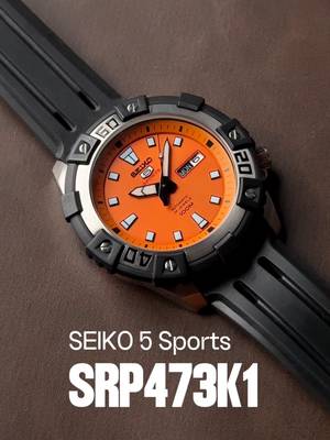 Bold, sporty, and reliable watch for every journey. #watchlover #seikocollector #watchfan #seiko #5sports #srp473k1 #boldwatch #WatchCollection #watchforyou