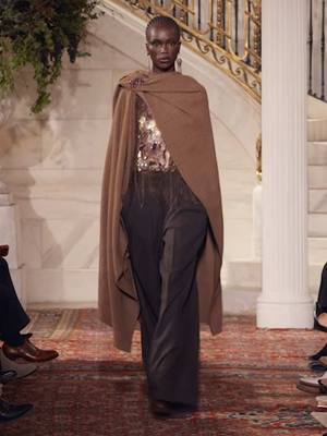 This season, Ralph Lauren shares his love of juxtaposition with his Fall 2026 Collection.  #RalphLauren #RLCollection #NYFW  