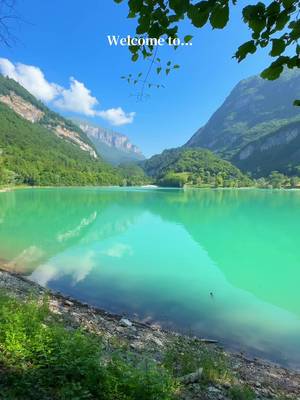 Hidden gem only 15 minutes from Lake Garda 😍 #tenno #italy #bellaitalia