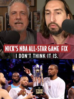 The only NBA All-Star Game fix that Nick Wright thinks would actually work at this point 😂 #NBA #nbabasketball #nbaallstar#nickwright #fyp