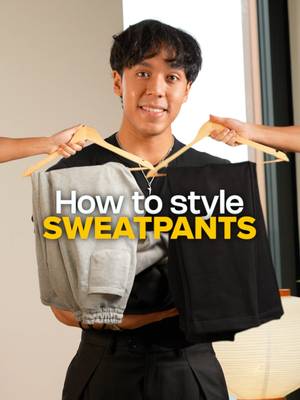 How to style Sweatpants! we can all agree that sweatpants are very comfy but they can make you look very sloppy so let me show you how to style them! Quarter Zips If you want something simple but elevated, quarter zips with a white tee are a great choice Hoodie and Longcoat If you love the hoodie sweatpants combo, try adding a longcoat, its just as comfy but way more stylish Knitted Hoodie If you want to keep things simple, a knitted hoodie is a great upgrade to a standard hoodie, and you can go even layer it with a leather jacket Oversized Knitwear if you’re really lazy, a nice sweater will always go perfectly with any sweatpants Shirt and sweater if you love preppy, athleisure outfits you can layer a button-up shirt with a v neck sweater #sweatpants #hoodie #fashion #outfit