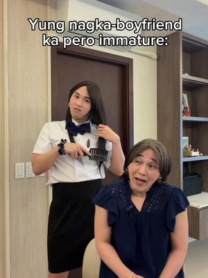Yung nagka-boyfriend ka pero immature  #DavaoConyo #DavaoConyoSkit #NissinButterCoconut #EnjoyRelaxingMomentsWithNBC