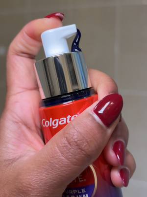 This product is an essential for me! 💜  *Instant effect is temporary **by removing surface stains with twice daily brushing. Individual results may vary. #Colgate
