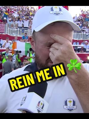 Shane Lowry X Rein Me In ☘️ #ShaneLowry #OliviaDean #RyderCup #ReinMeIn 