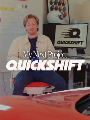 Today I'm announcing the car marketplace I'm building. It's called QuickShift (QuickShift.com).  We think we've found a really fun angle for auctions that the community is going to love. We're not ready to launch quite yet, but if you love cars, follow along. We're going to build it publicly and launch later this year. Comment "QuickShift" and I'll send you the details. #collectorcars #carcollectors #carinvesting #modernclassiccars #carauction