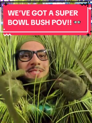 WE’VE GOT A BUSH POV FROM BAD BUNNY’S HALFTIME SHOW! 👓 #SBLX (🎥: IG/jack33stewart)