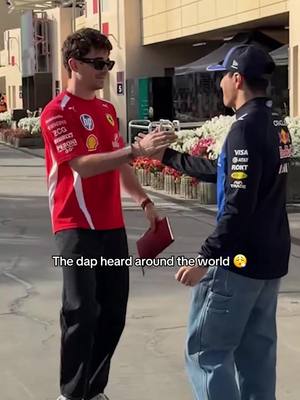 These two are professionals 😂 (via @Red Bull Racing, @Charles Leclerc, @Visa Cash App RB F1 Team) #F1 #Formula1 #dap #IsackHadjar #CharlesLeclerc
