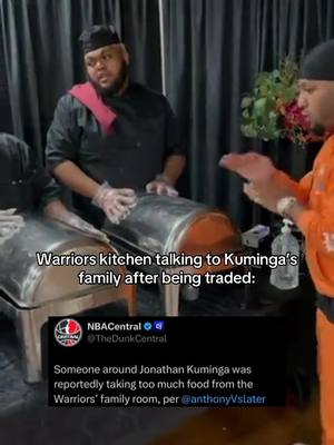 Was this why Jonathan Kuminga was traded? 💀 (via:@DRUSKI) #NBA #warriors 