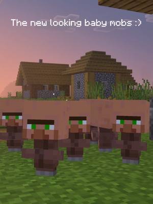 bro every time i get chased in the mines, and every time i get owned by a baby zombie 😭😭😭 Baby mobs are invading with new looks! The baby zombie, husk, piglin, zombified villager, zombified piglin and gurgle are here, along with a new instrument for the note block: Trumpets! Pigs, cows, cats and chickens each sport new adult sound variants too! Arriving now in Java Snapshot and Bedrock Beta/Preview! Read more with our link in bio! #Minecraft #minecraftmemes