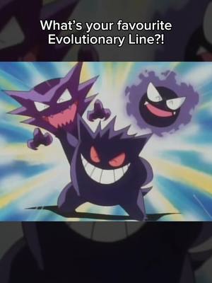 👻 The OG Ghost Trio! 😈💜 One of my favourite things about Pokémon is the fact that every Pokémon/Pokémon line is someone’s favourite! I’ve met tons of other Gastly, Haunter and Gengar fans over the years, and it’s been so awesome! 🥹 So, what is YOUR favourite Pokémon evolutionary line?! Drop a GIF or let me know in the comments! 🥰💜 #gengar #haunter #gastly #pokemon #pokemontiktok 