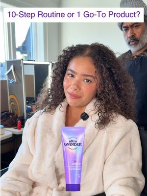 Visited our friends at @Aussie Hair USA on set with @Toni to play “This or That"! Their new Ultra Wonder collection makes every choice look easy and dares you to wonder what your hair can do. 