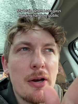 My brain when I see gays holding hands in public 🥹
