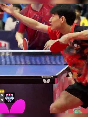 Last year's co-MVP had one of the weirdest points of Season 2. 🤯 #mltt #tabletennis #sports