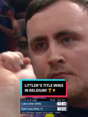 Luke Littler 🤝 Belgian soil. We’re heading to Antwerp for the first time in Premier League history tomorrow evening! 🇧🇪 📍 AFAS Dome, Antwerp 🗓️ Thursday, 12 February  ⏰ 1800 GMT, 1900 CET