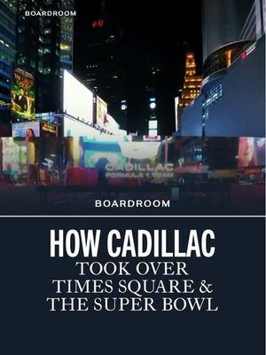 Cadillac is entering F1 with a statement. One month before its debut as the first expansion team in over a decade, Cadillac took over Times Square for a bold livery reveal, planting its flag as “America’s new home team.” Boardroom caught up with Cadillac F1 CMO Ahmed Iqbal, who made it clear: up against McLaren, Mercedes, Ferrari, and Red Bull, this team is starting from zero and inviting fans to build it from day one.  #cadilac #F1 #Livery #reveal #nyc 