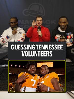 Guessing Tennessee Volunteers w/ Joe Milton & Hendon Hooker 🟠🏈 #trivia #sportstrivia #nfl #cfb #tennessee #vols #rockytop #peytonmanning #alvinkamara #snapbacksports