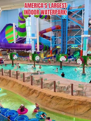 💦 Spring Break at @Kalahari Resorts in Round Rock, TX is on a whole different level!💦 This place is not just fun, it is HUGE. The indoor waterpark alone is over 223,000 square feet, making it the largest indoor waterpark in the country. That means warm temps, water slides, wave pools, and lazy rivers all day long no matter what the weather looks like outside. And that is just the beginning 👇🏻 🌊 223,000 square foot indoor waterpark with 30 plus slides and attractions ☀️ Massive outdoor waterpark opening for Spring Break weather permitting 🎮 Nearly 80,000 square feet at Tom Foolerys Adventure Park with bowling, rides, arcade games, laser tag and more 🛏️ Around 975 guest rooms so it is perfect for family trips and group stays 🍽️ 20 plus restaurants and bars right on property 🛍️ Shopping and resort amenities 🧖🏻 Full service spa Nonstop Spring Break fun for all ages! #kalahari #waterpark #texas #fyp 