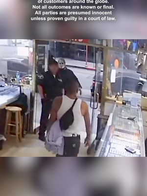 An armed robbery unfolds inside a downtown Los Angeles jewelry store. #CustomerWars  #robbery #jewelrystore #fyp