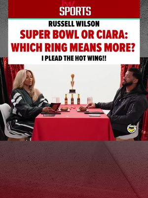 Russell Wilson might be sleeping on the couch for a few nights because Ciara wanted him to pick which meant more: his Super Bowl ring or wedding ring. And see how he reacted! 💍