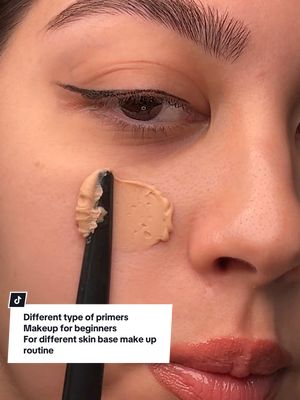 Different types of skin should be using different types of primers!  So if you want a flawless space for your makeup, but you have pores, I suggest using @@BenefitCosmeticsCAthe pore fessional!  but what if foundation doesn’t last on your skin? @@milkmakeuphas a great hydro grip primer  anyone who has oily skin definitely needs oil sucker @@ONE SIZE BEAUTYand the opposite if you need something hydrating or even if you have mature skin, this is the best drugstore primer. It is multitasker better than  filters @@rimmellondon @@Benefit Cosmetics@@rimmellondonus- My foundation is the new double wear stay in place  @@Estée Lauder ##makeup##makeupforbeginners##basemakeup##howtodomakeup##primer