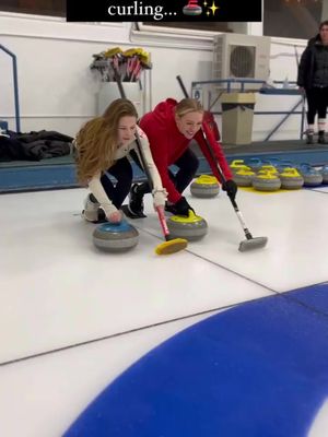 I think it’s time for a rematch… Watching all of these Olympic events makes me want to become a winter athlete!!#olympics #curling #canadian #competition 