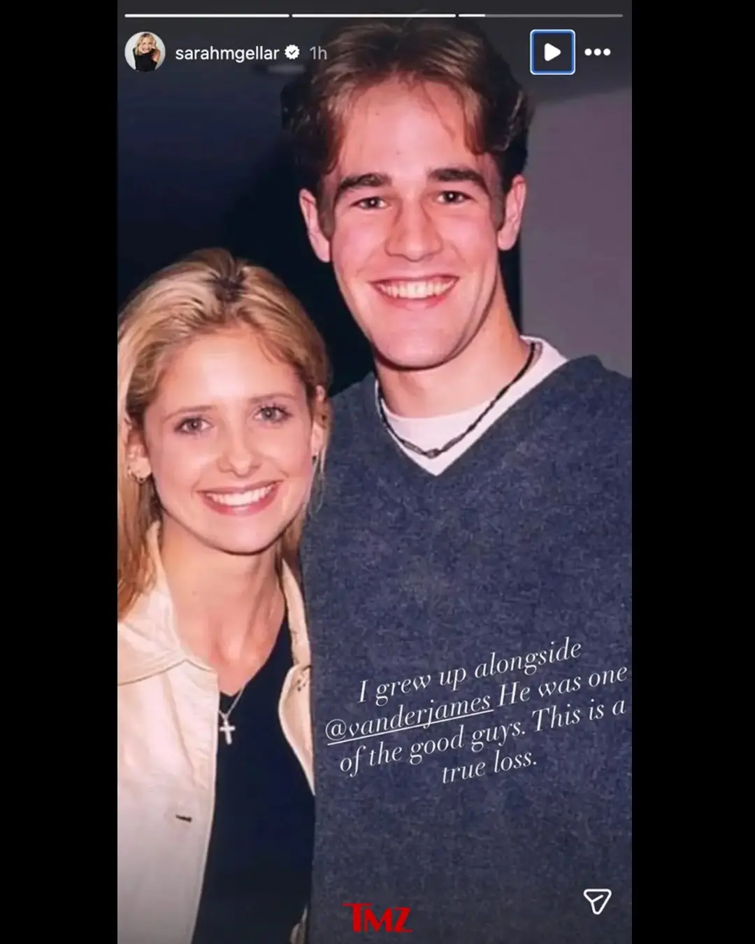 💐SWIPE->Tributes are pouring in for James Van Der Beek following his death today at 48 -- with celebs making their heartbreak loud and clear. 💔